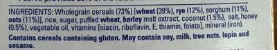 List of product ingredients Sanitarium Weetbix Wheat Biscuits Multi Grain Sanitarium 575g