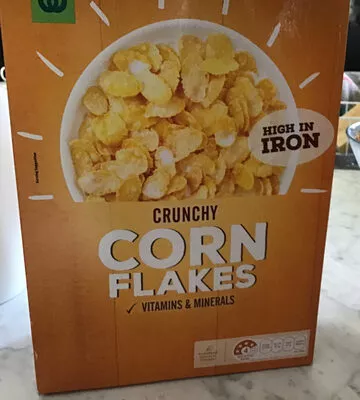 List of product ingredients Crunchy Cornflakes  