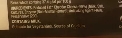 Liste des ingrédients du produit mainland noblle cheese  