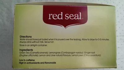 List of product ingredients Red Seal Green Tea Red Seal 100 g