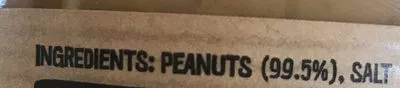Liste des ingrédients du produit Crunchy Peanut Butter Pics 380g