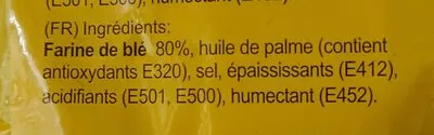 Liste des ingrédients du produit Instant Noodle Ibumie 650 g (10 x 65 g)