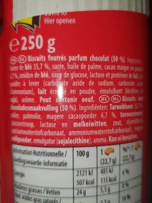 List of product ingredients Prince Maxi Gourmand  