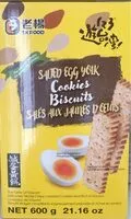 Salty yolk cookies , Ean 0894800000014