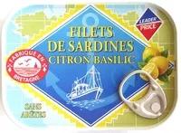 Filets de Sardines (Citron Basilic) , Ean 3263851286710, Filets-de-sardines-citron-basilic