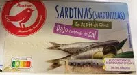 Sardinillas en aceite de oliva , Ean 8411555068063