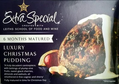 Luxury Christmas Pudding Asda, Asda Extra Special 907g, code 0000027533048