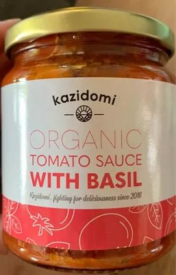 Organic tomato sauce with basil Kazidomi 300g, code 00005003