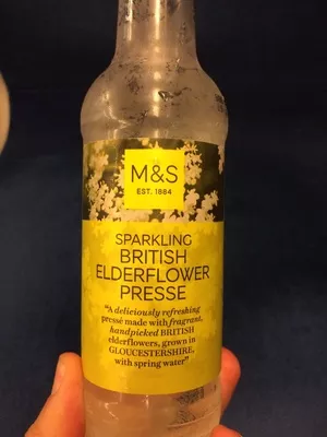 Sparkling British Elderflower Presse M&S 330 ml, code 00032292
