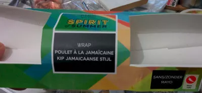 Wrap Poulet à la Jamaïcaine Marks & Spencer 231 g, code 00099332