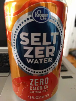 seltzer water Kroger,  The Kroger Co. 12 fl oz, code 0011110017697
