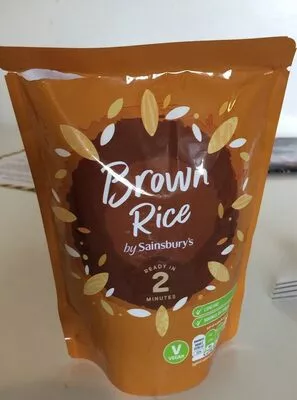Brown rice By Sainsbury's , code 00120562