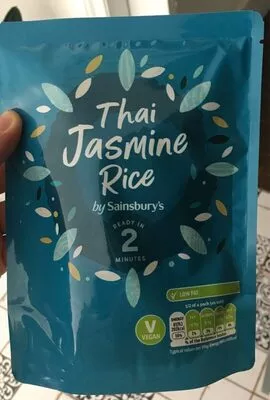 Thai jasmine rice By Sainsbury's , code 00120579