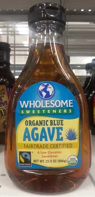 Organic Blue Agave Wholesome 23.5 oz (666 g), code 0012511202316