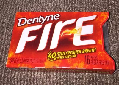 Dentyne fire gum cinnamon sugar free1x16 pc Kraft Foods, Mondelez, Dentyne 24 g (16 dragées), code 0012546315098