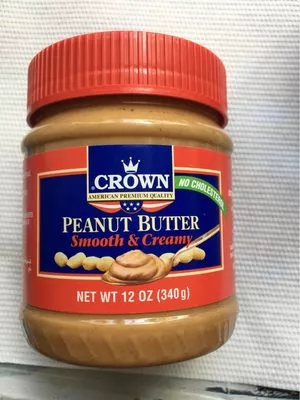 Crown Butter Smooth & Creamy Peanut Butter CROWN 340, code 0012656707370