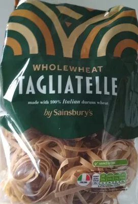 Wholewheat tagliatelle Sainsbury 500 g, code 00127103