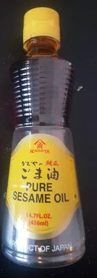 Pure Sesame Oil Kadoya Sesame Mills Inc 436 ml, code 0012822009222