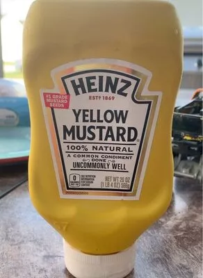 Sp heinz yellow must upsde dwn Heinz 20 oz, code 0013000002189