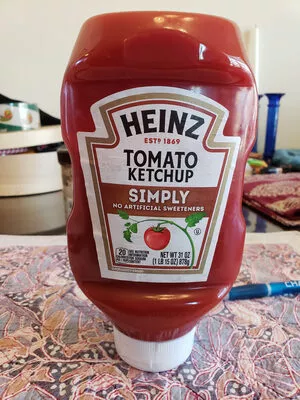 Simply tomato ketchup, tomato Heinz 1 lb, 15 oz, code 0013000004640
