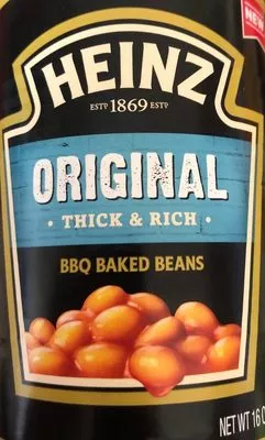 Bbq baked beans, original Heinz , code 0013000011013