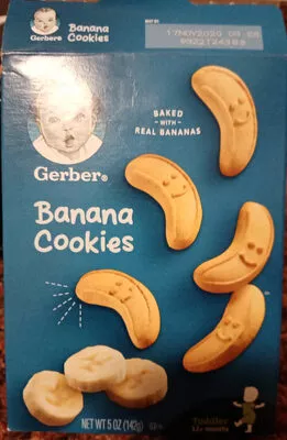 Banana cookies Gerber 142g, code 0015000005504