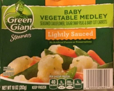 Baby vegetable medley Green Giant 10 oz, code 0020000126913