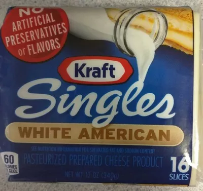 Singles White American Kraft 340 g, code 0021000604654