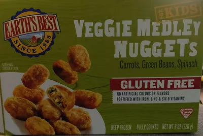 Veggie Medley Nuggets Earth's Best 226 g, code 0023923206694