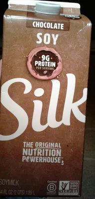 Chocolate soymilk Silk , code 0025293600317