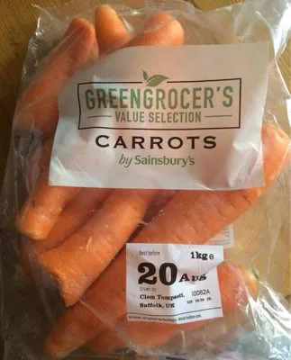 Carrots By Sainsbury's 1 kg, code 00258258