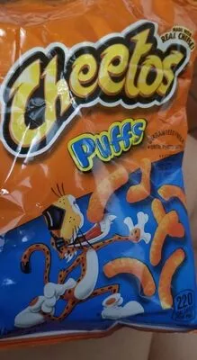 Cheese flavored snacks puffs Cheetos , code 0028400001342