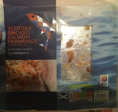 Scottish Smoked Salmon Trimmings By Sainsbury's 100 g, code 00330046