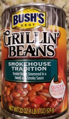 Smokehouse Tradition Grillin' Beans Bush's Best , code 0039400019121