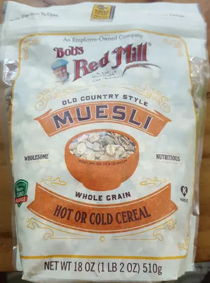 Old country style muesli hot or cold cereal Bob's Red Mill 510 g, code 0039978501035