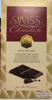 Swiss Chocolatr Marks & Spencer 100 g, code 00434010