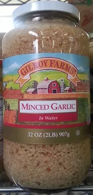 Minced Garlic in wanter Gilroy Farms 32 oz, code 0044856305193