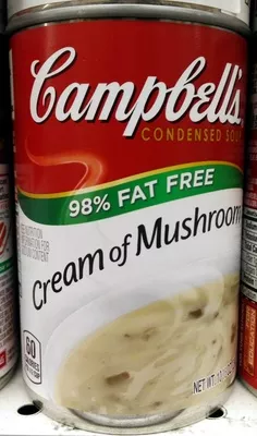 Campbell's soup cream mushroom-ff Campbell's 298 ml, code 0051000115515