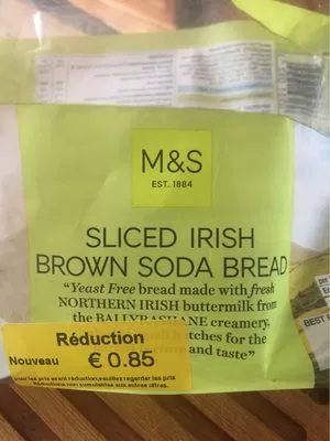Sliced Irish Brown Soda Bread Marks & Spencer , code 00531092