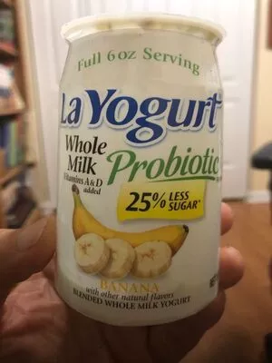 Probiotic banana yogurt La Yogurt , code 0053600000437