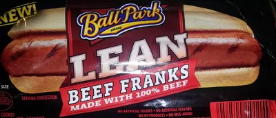 Ball park, lean beef franks Ball Park 396 g, code 0054500101149