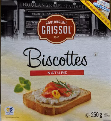 Biscotte grissol 250 g, code 0056951450005