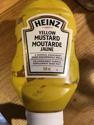 Moutarde jaune Heinz 750 ml, code 0057000012694