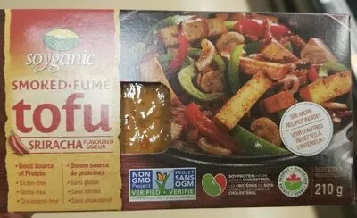 Soyganic Smoked Tofu Sriracha  210 g, code 0057864001292