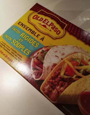 Dinner kit hard and soft taco Old El Paso , code 0058300462189