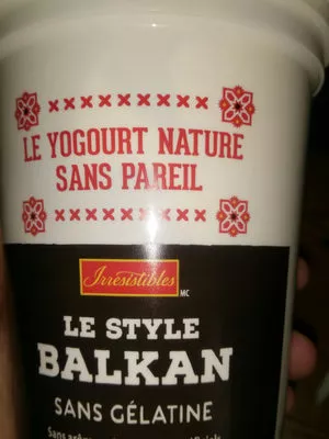 yaourt style balkan irrésistible 650g, code 0059749953863