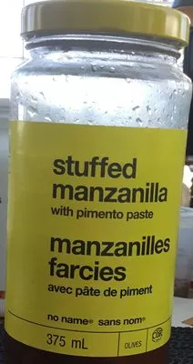 Manzanillas farcies avec pâté de piment Sans nom 375 ml, code 0060383012342