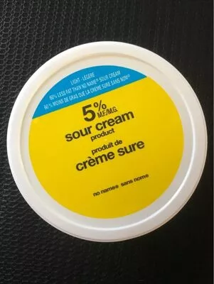 Crème sure 5% sans nom 250 ml, code 0060383118075