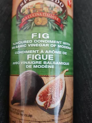 Condiment à arôme de figue avec vinaigre balsamique de modène splendido 250 ml, code 0060383764647