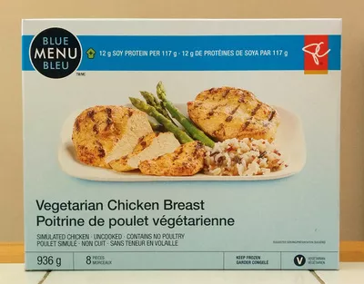 Vegetarian Chicken Breast PC Blue Menu 936 g, code 0060383797980